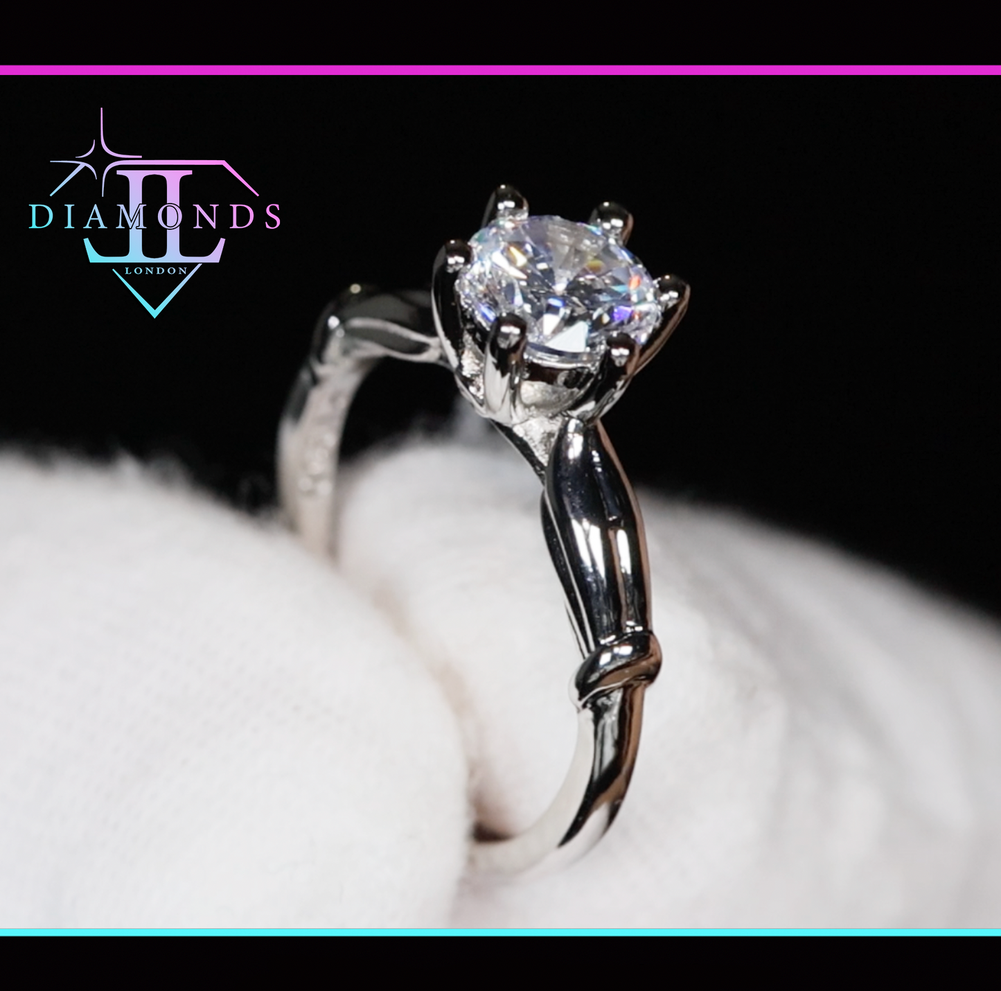 Womens Diamond Engagement Ring