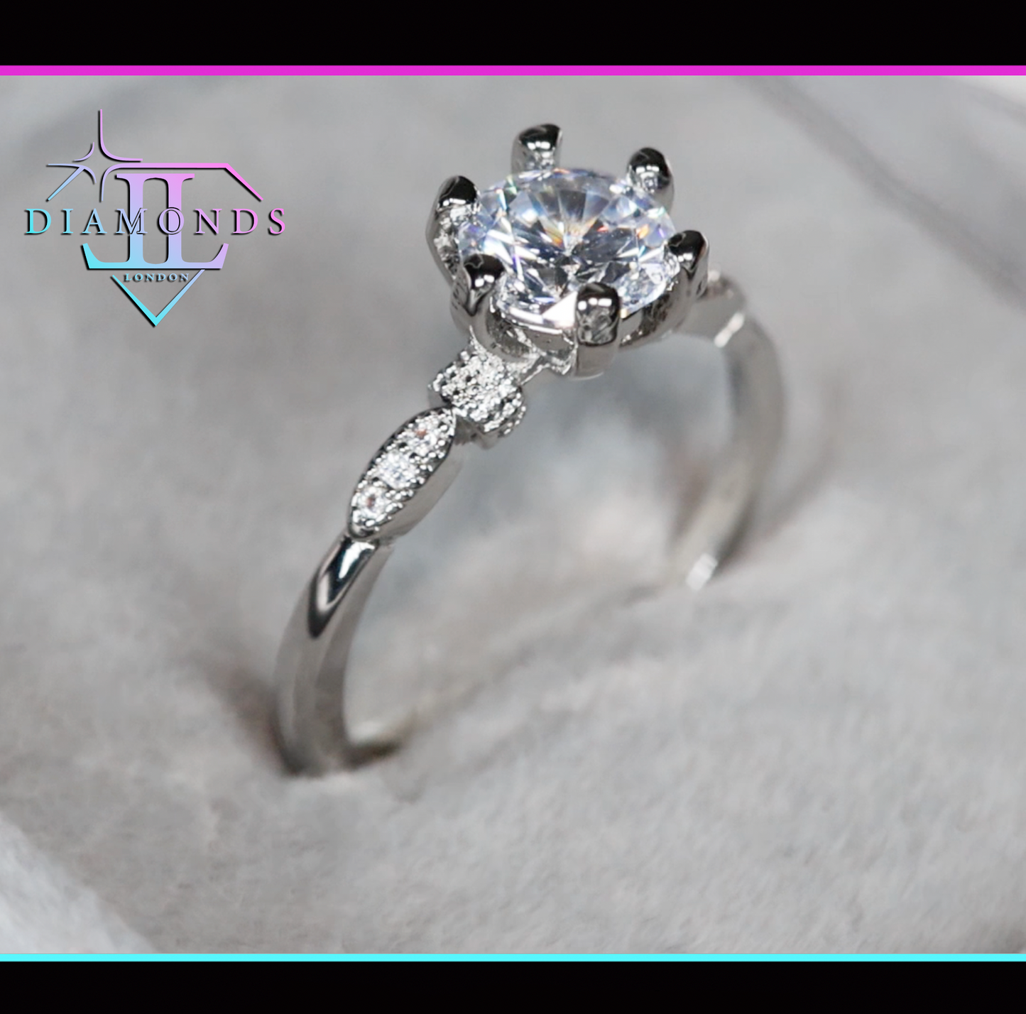 Womens Diamond Engagement Ring