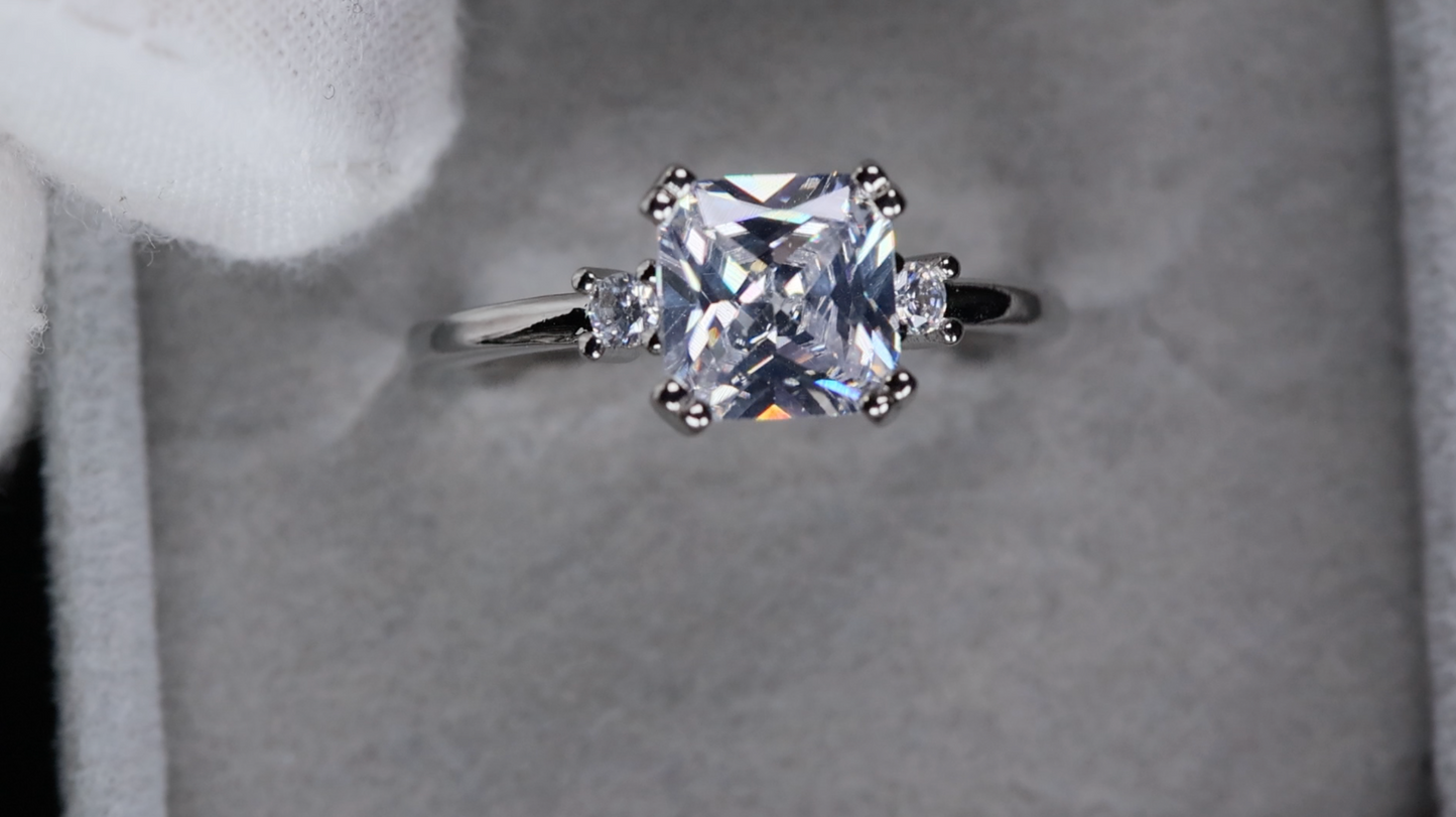 Princess Cut Engagement Ring