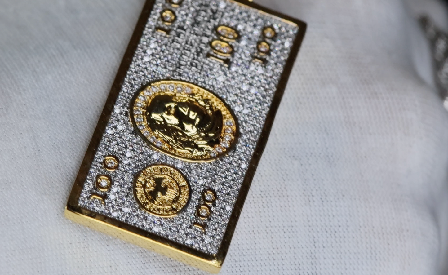 Diamond Money Pendant