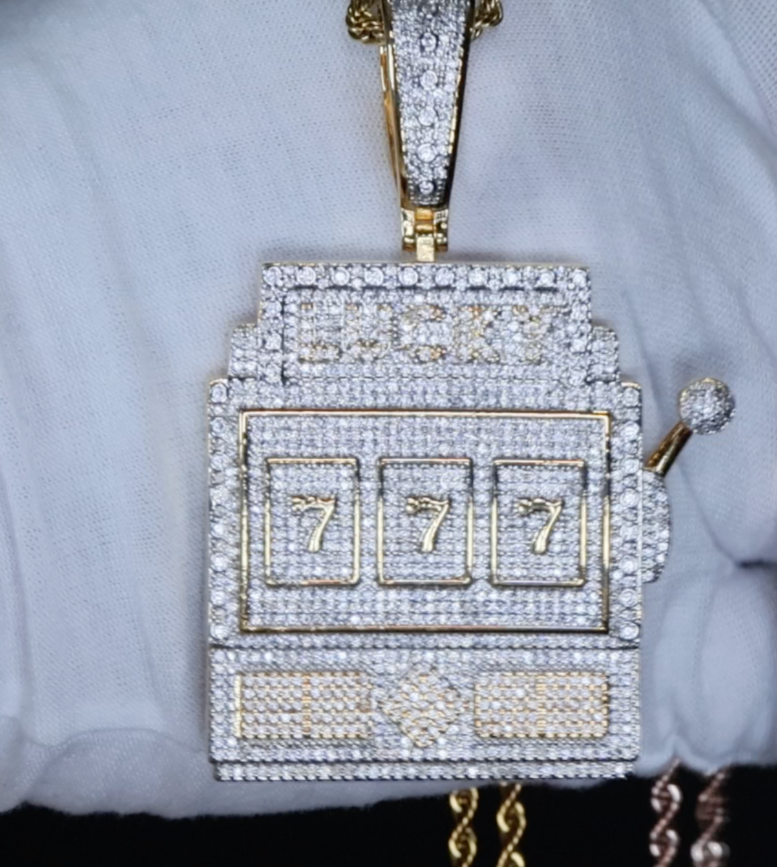 Lucky Pendant | Iced Out Pendant | Hip Hop Pendants