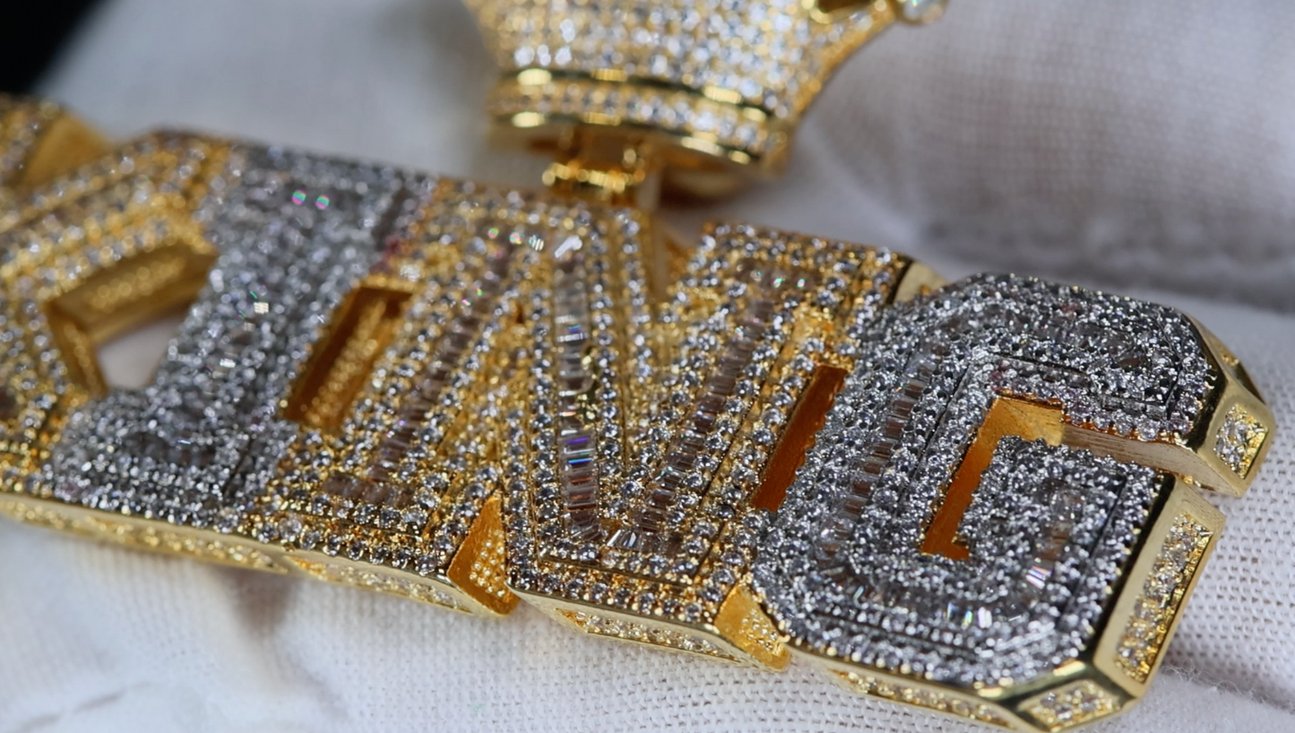 King Pendant | Iced Out Pendant | Diamond King Pendant