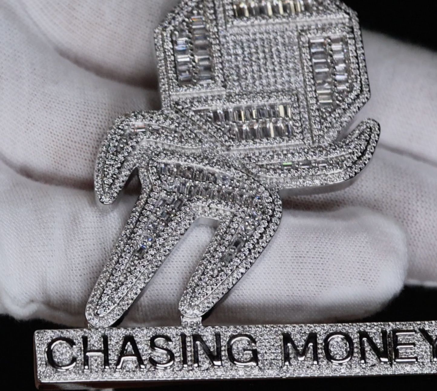 Hip Hop Jewellery | Iced Out Money Pendant | Hip Hop Pendants
