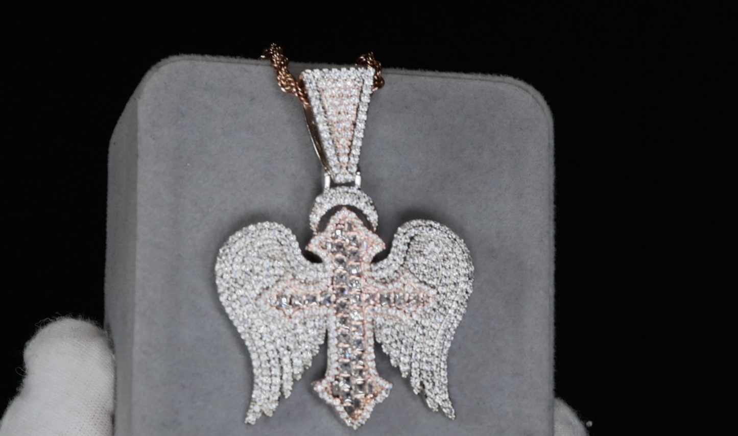 Rose Gold Cross