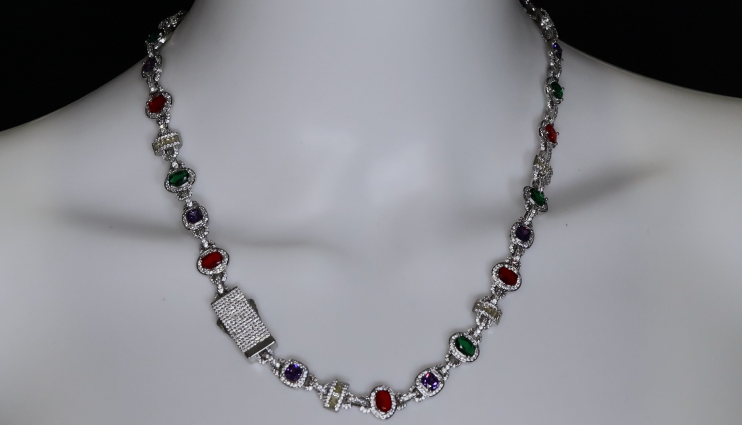 Rainbow Diamond Chain