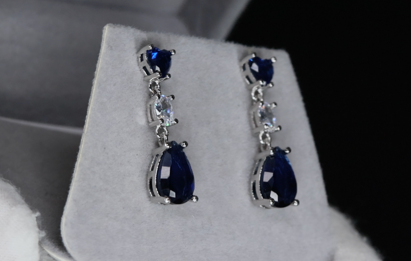 Blue Earrings