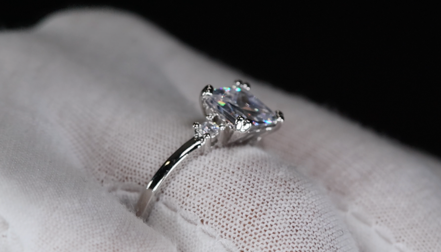 Princess Cut Engagement Ring | Womens Wedding Ring