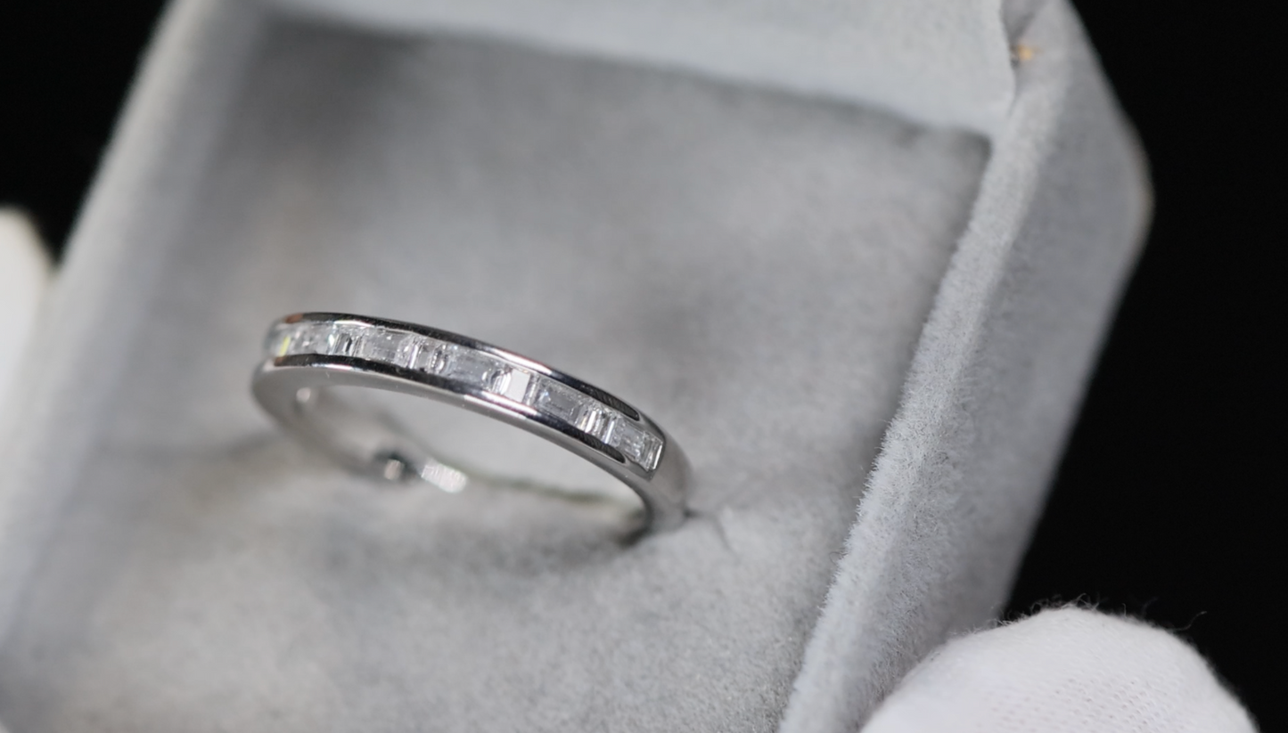 Womens Engagement Ring Set  | Pear Cut Diamond Ring