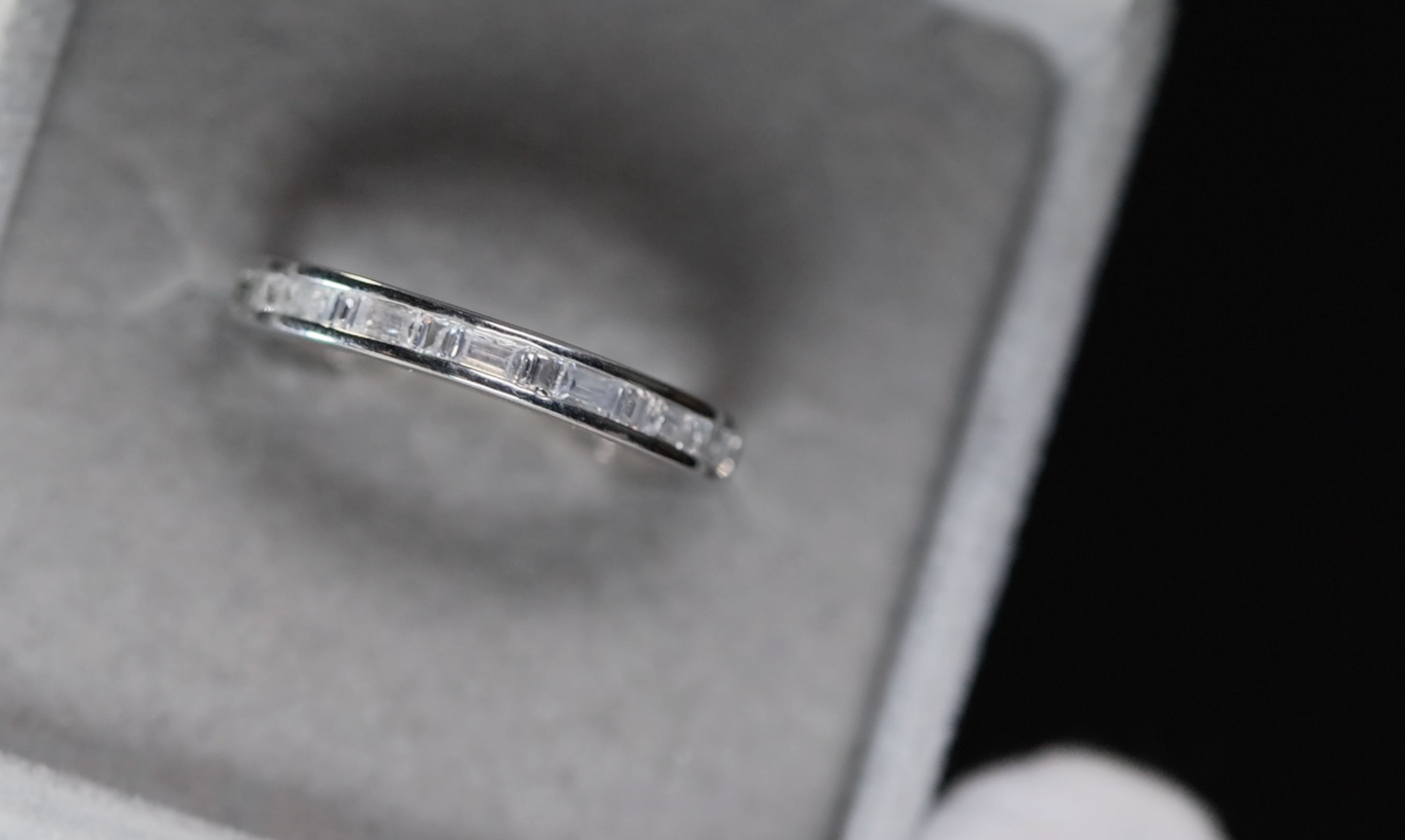 Womens Engagement Ring Set  | Pear Cut Diamond Ring