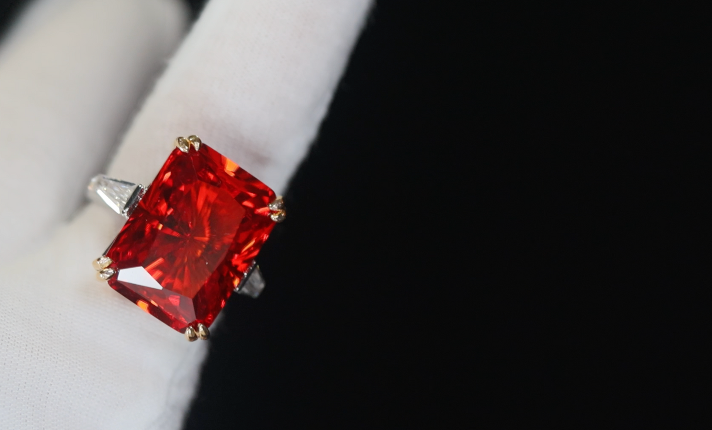 Red Diamond Ring