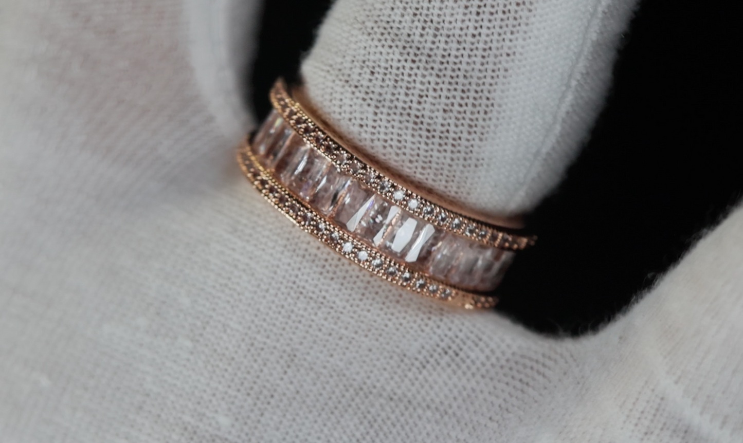 Rose Gold Eternity Ring