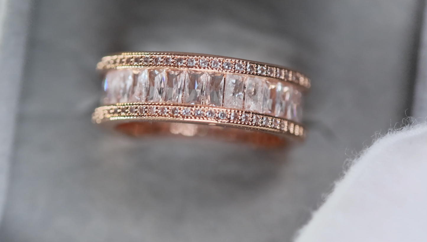Rose Gold Diamond Ring