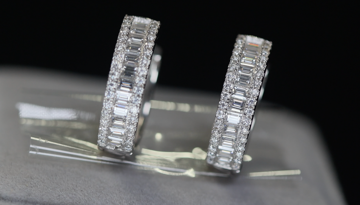 Lab Grown Diamond Earrings