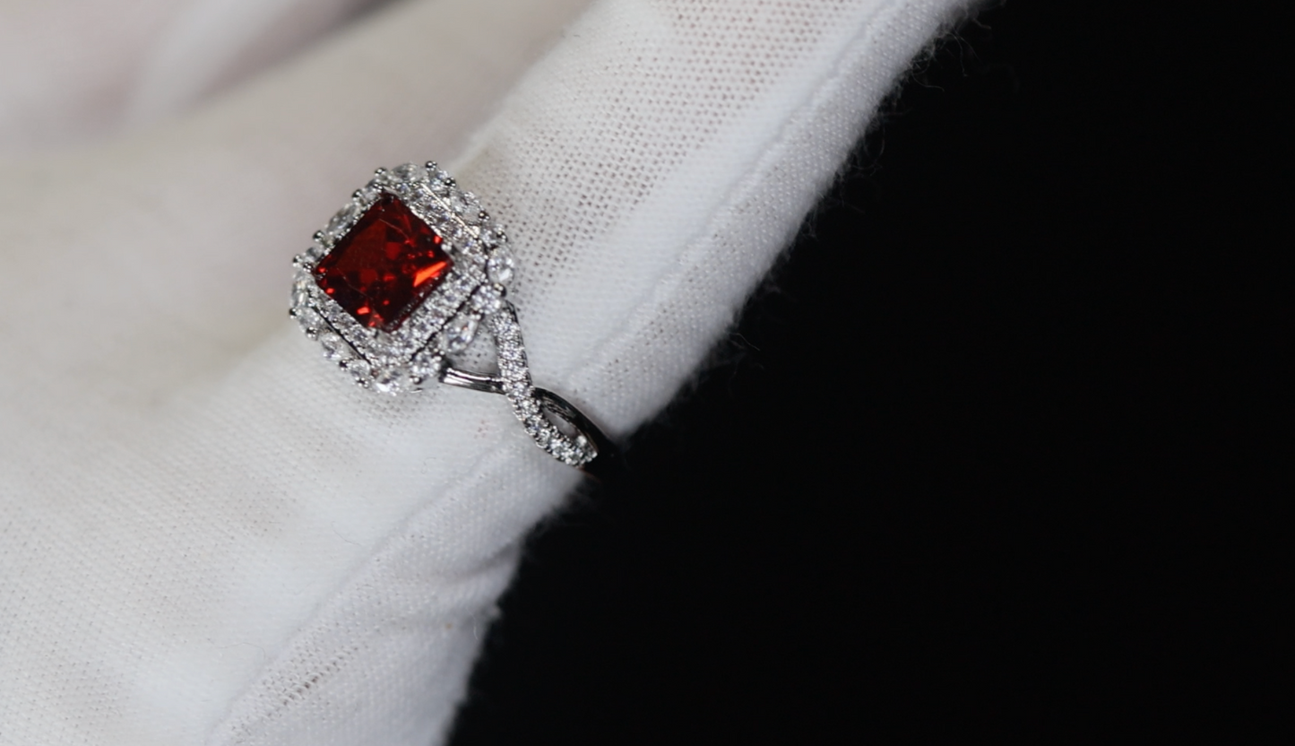 Red Diamond Ring | Red Diamond Engagement Ring