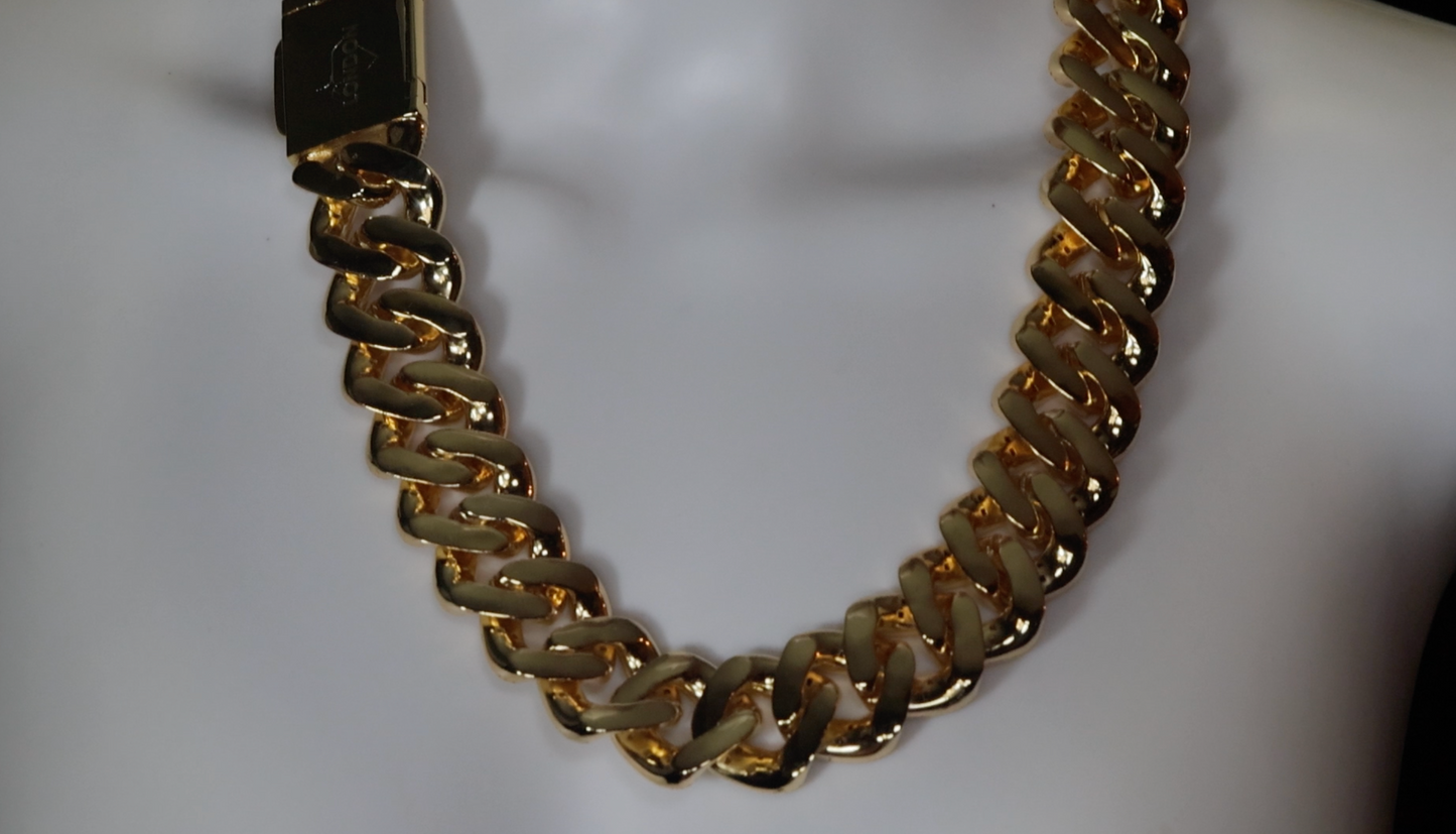 Gold Cuban Link Chain
