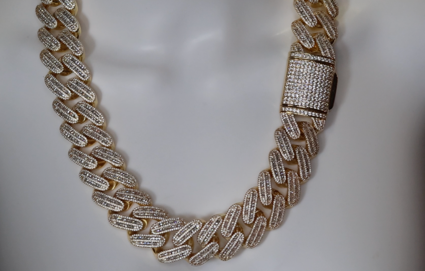 Gold Iced Out Chain