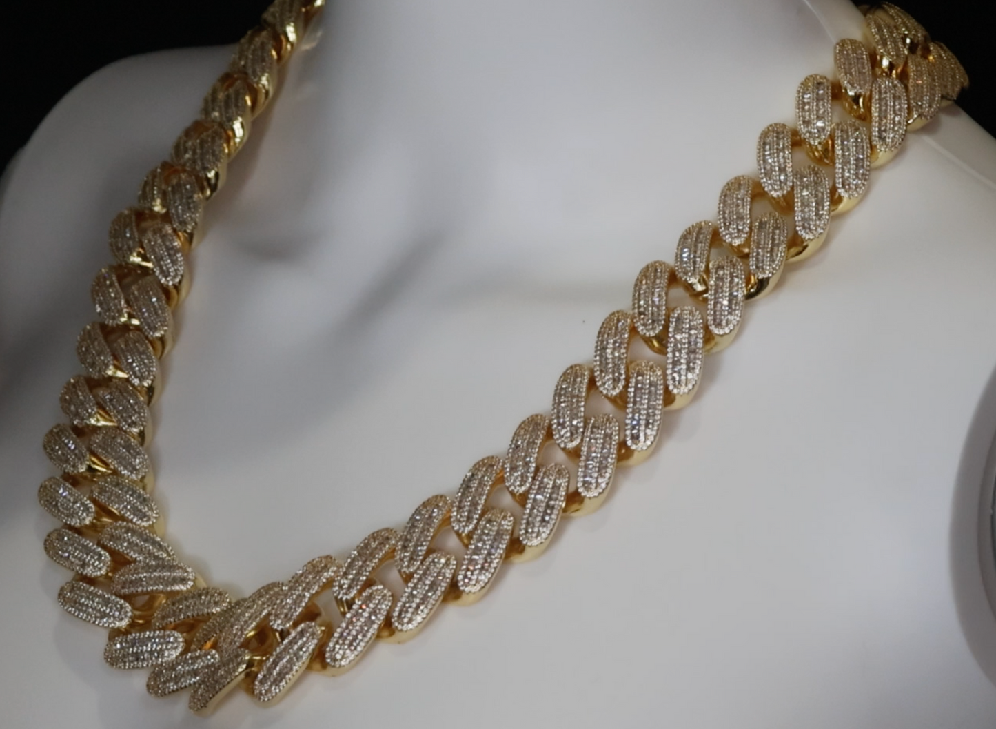 Gold Iced Out Chain