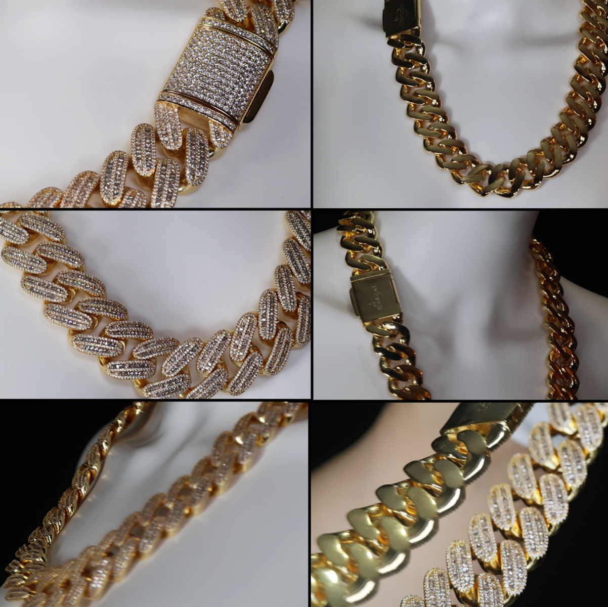 Gold Cuban Link Chain | Big Gold Cuban Chain | Hip Hop Jewellery