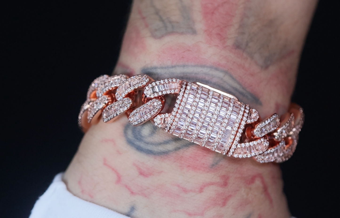 Rose Gold Cuban Bracelet