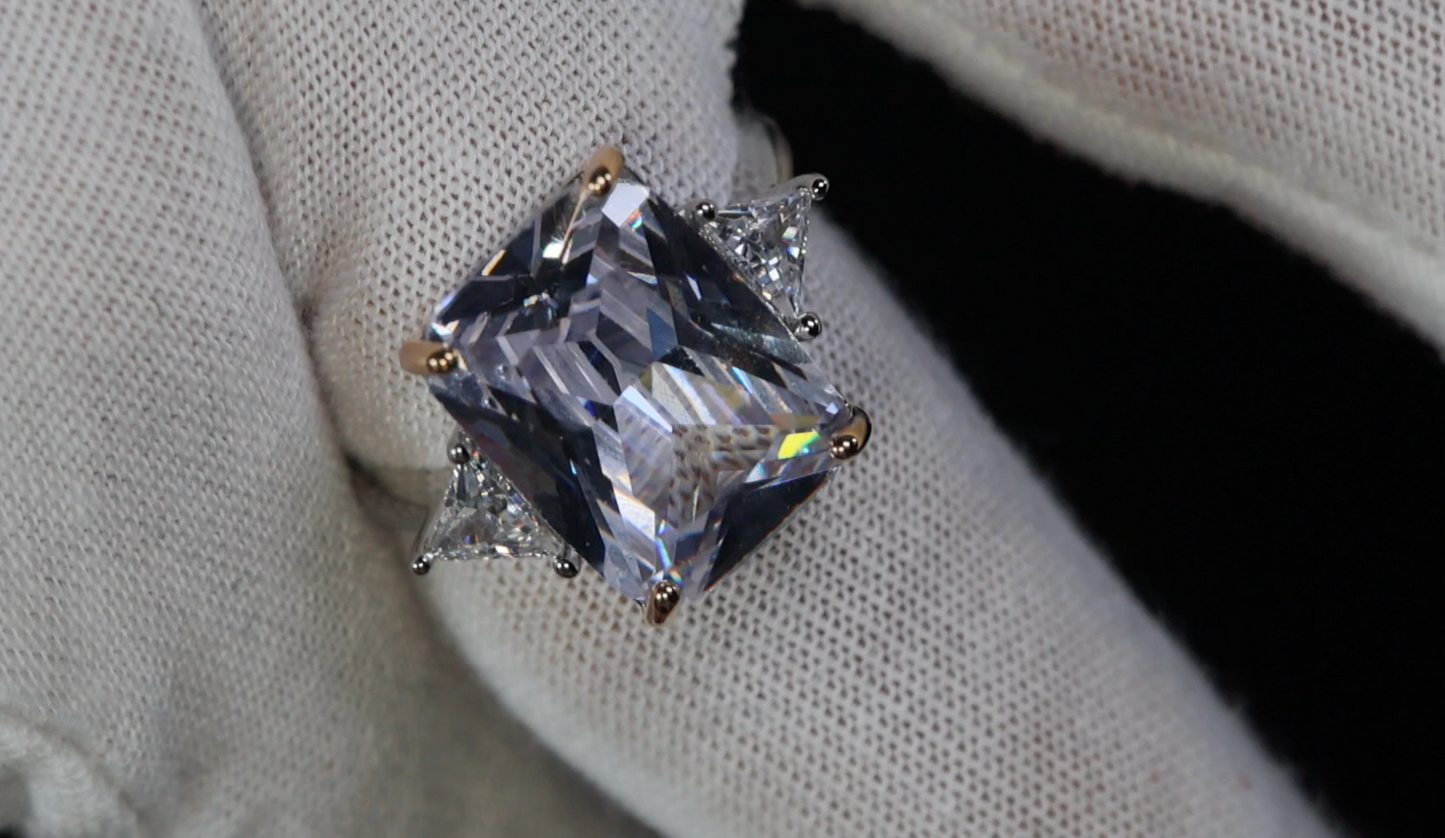 Radiant Diamond Ring | Womens Big Diamond Ring