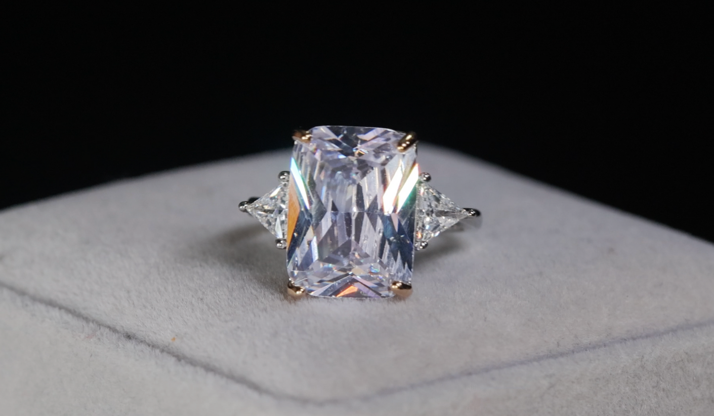 Womens Big Diamond Ring