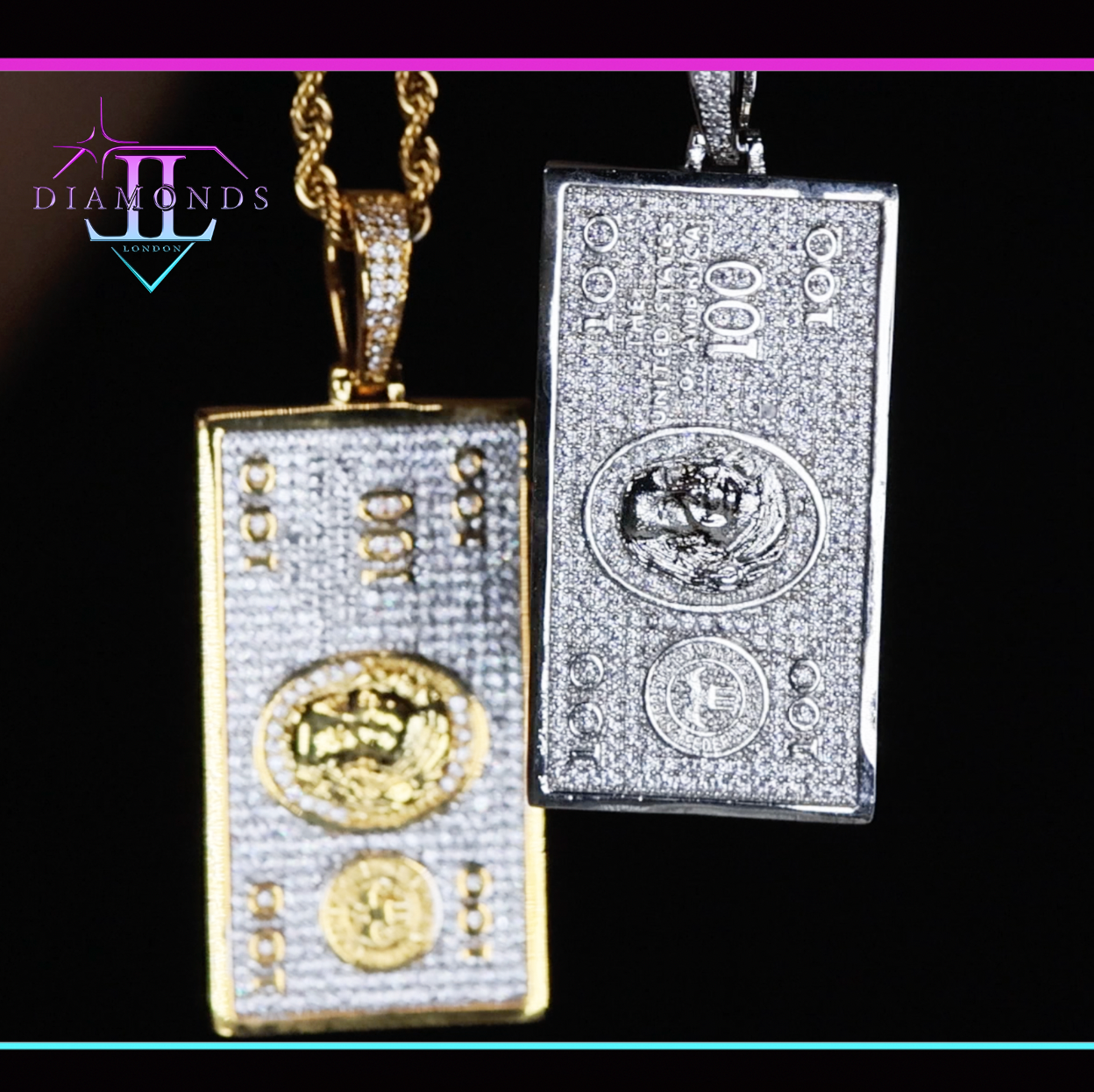 Diamond Money Pendant