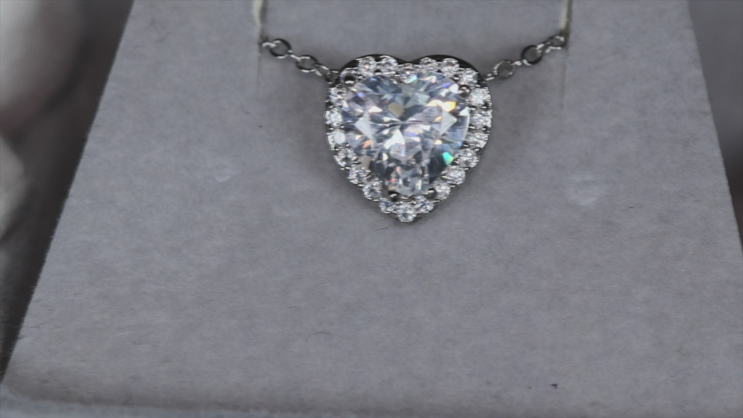 Diamond Heart Pendant