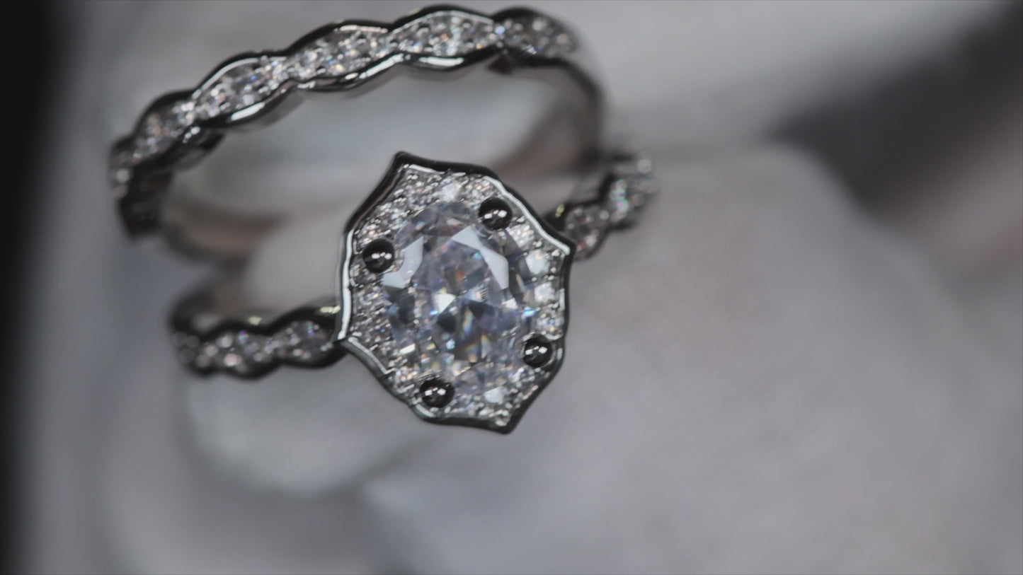 Womens Wedding ring set