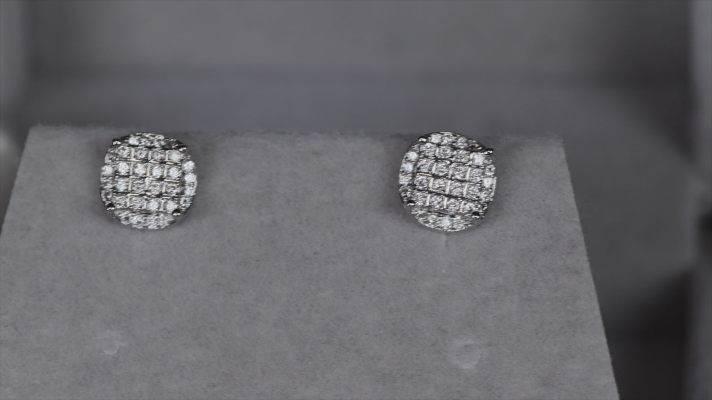 Womens Diamond Ear Studs | Mens Diamond Ear Studs | Ear Studs | Iced Out Ear Studs