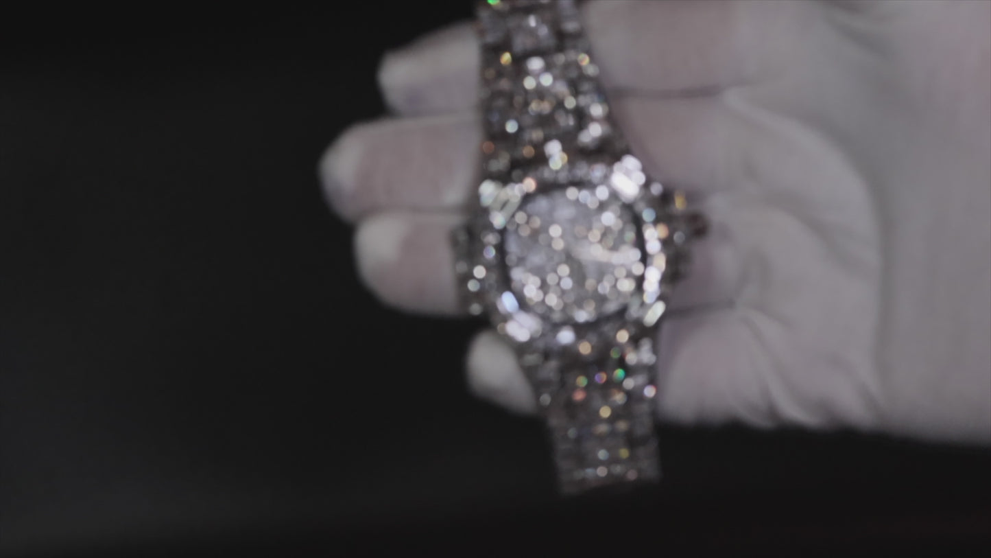 Iced Out Watch | Iced Watch | Mens Iced Out Watch | Hip Hop Watch