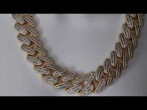 Load and play video in Gallery viewer, Gold Cuban Link Chain