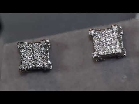 Load and play video in Gallery viewer, Iced Out Ear Studs