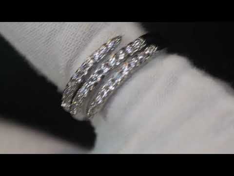 diamond twist ring