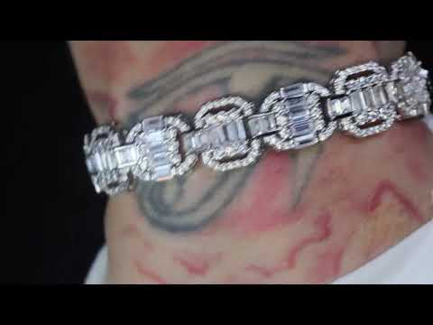 Load and play video in Gallery viewer, Mens Hip Hop Bracelet