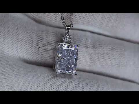 Load and play video in Gallery viewer, Lab Diamond Pendant