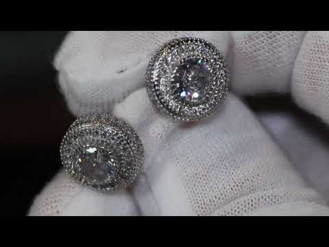 womens diamond ear studs