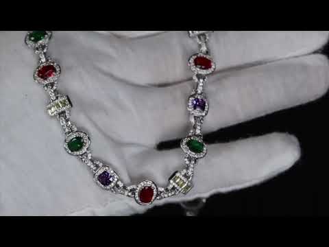 Rainbow Diamond Chain