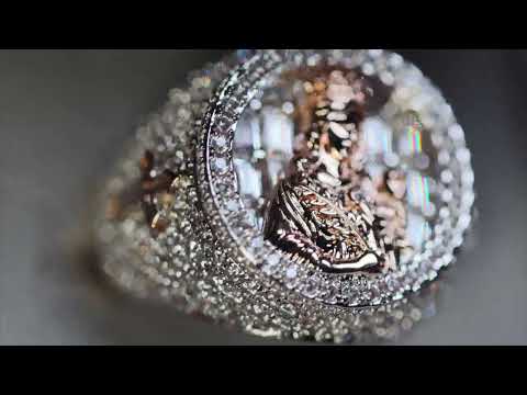 Rose Gold Virgin Mary Ring