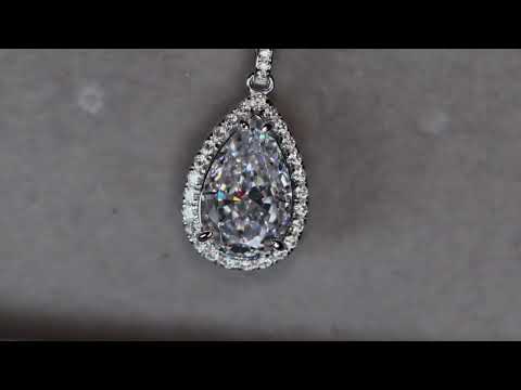 Pear Cut Diamond Pendant