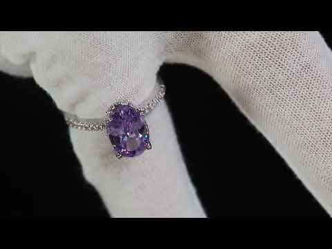 Load and play video in Gallery viewer, Purple Diamond Ring