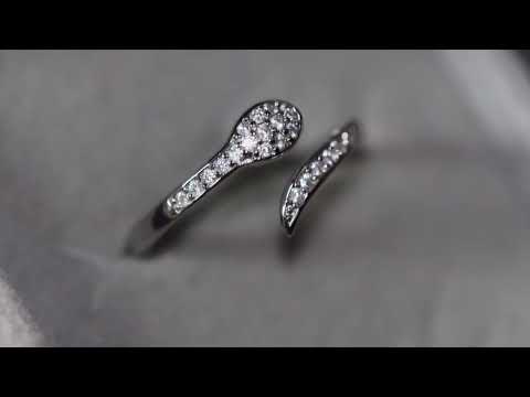 Load and play video in Gallery viewer, Diamond Snake Ring