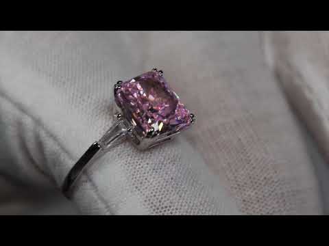 Pink Diamond Ring