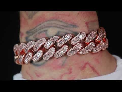 Rose Gold Cuban Link Bracelet
