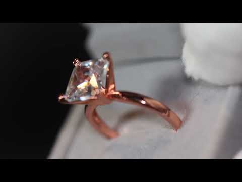 Rose Gold Engagement Ring