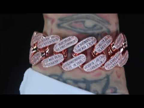 Rose Gold Cuban Bracelet