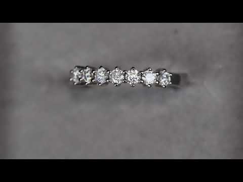 Womens Moissanite Diamond Wedding Band | Moissanite Diamond Wedding Ring