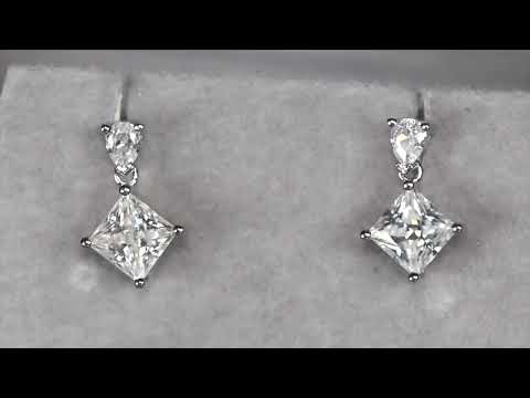 Womens Moissanite Earrings