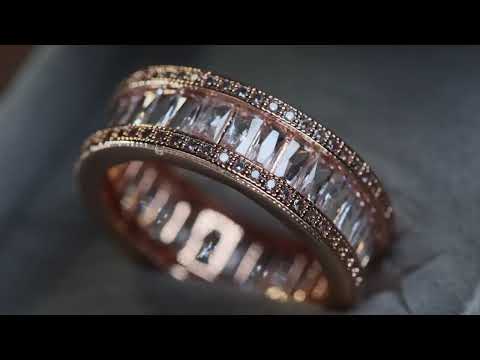 Rose Gold Eternity Ring