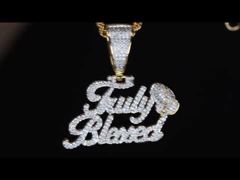 Gold Hip Hop Pendant