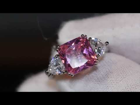 Pink Diamond Ring